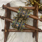 Vrindavan Krishna Kundan Bridal Set – Dark Blue, Dark Green and Gold | Padikkai