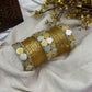 Taarini Dual Tone Kundan Bangle Set – Gold & Silver | Padikkai