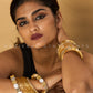 Taarini Dual Tone Kundan Bangle Set – Gold & Silver | Padikkai