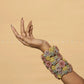 Vasantha Varnam Floral Kundan Set - Multicolour – image 3