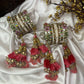 Ivory White Kundan Bangles for Bride |  Pastel Mela – image 8