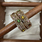 Chandni Shimmer Wrap Kada Set – Multicolour