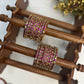 Mrinalini Festive Kundan Bangles – Rani Pink, Baby Pink and Gold