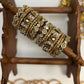Vellai Pon Lotus Kundan Bangle Set | Ivory and Gold