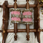 Madhurima Pushpa Kundan Bangle Set – Pastel Pink, Mirror White & Antique Gold
