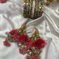 Ivory White Kundan Bangles for Bride |  Pastel Mela – image 6